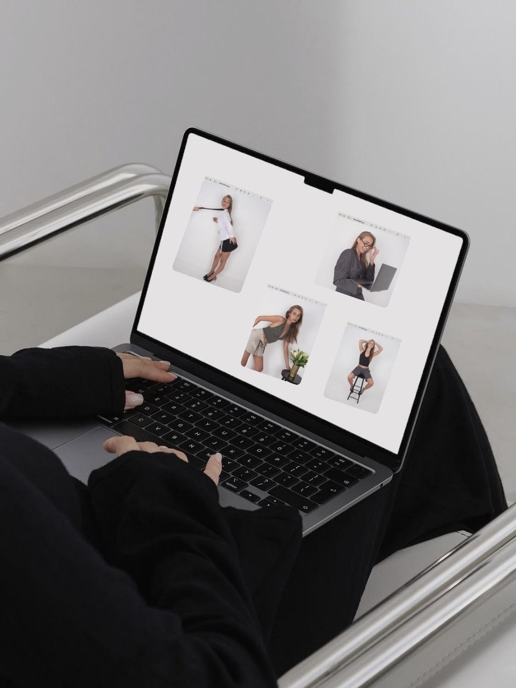 Campanie Meta Ads prezentată pe laptop